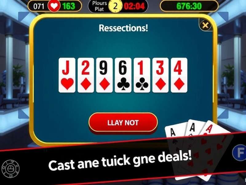 Rummy Deluxe Blitz Game Screen